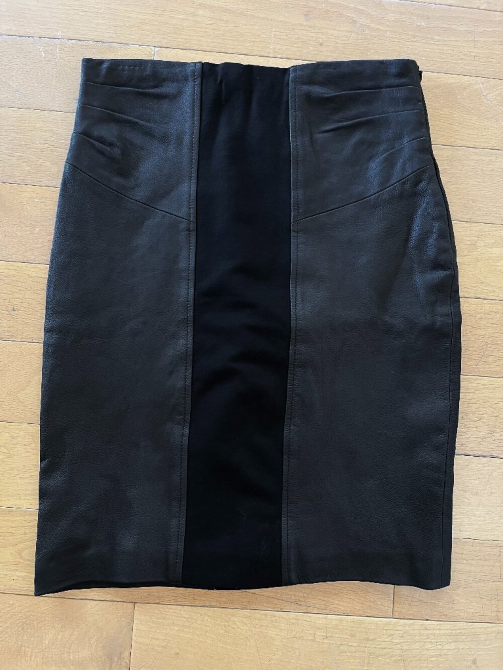 DVF Leather Pencil Skirt (S/M | 6-8)